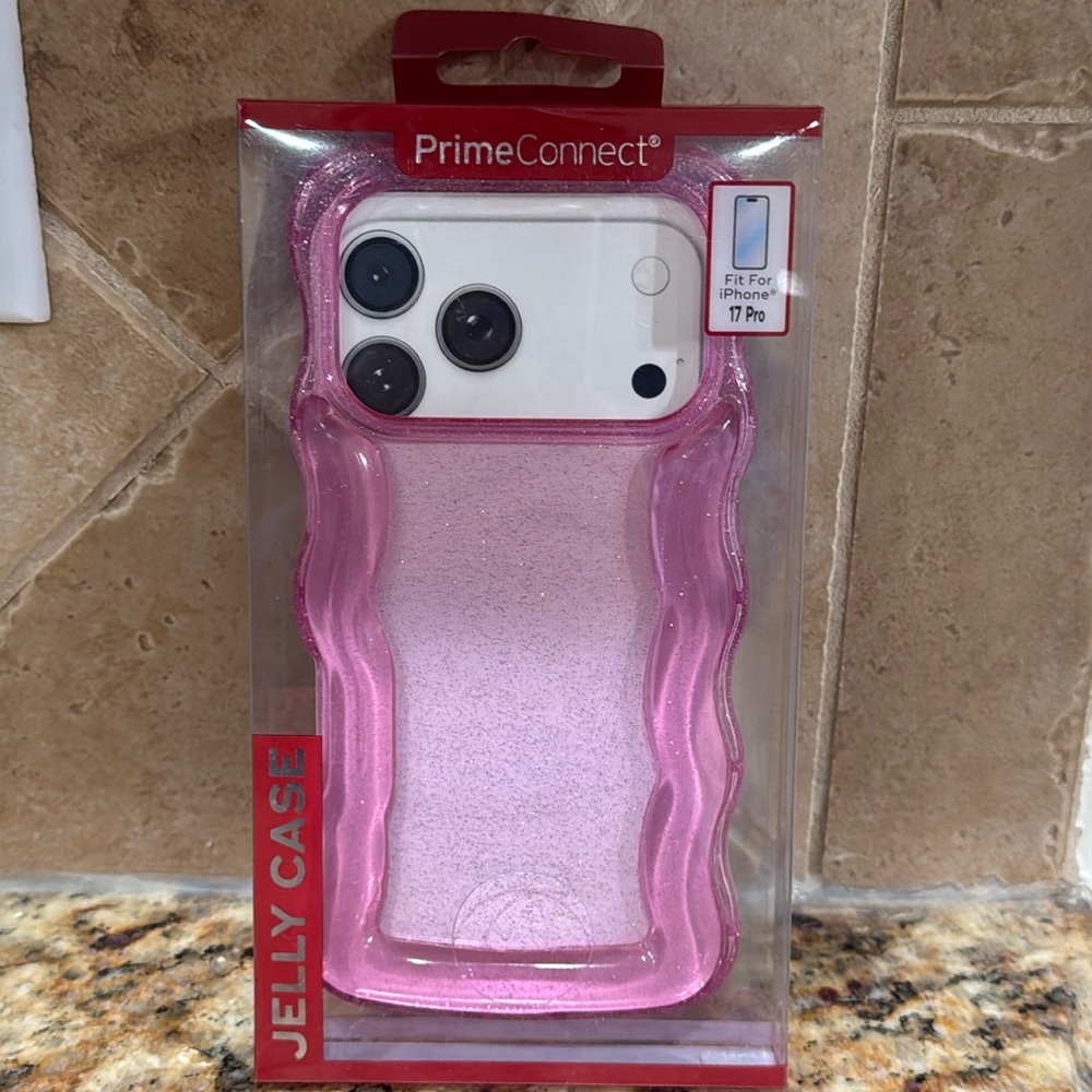 Pink Jelly Case for iPhone 17 Pro